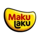 Keltainen muoto, jonka keskellä lukee Makulaku